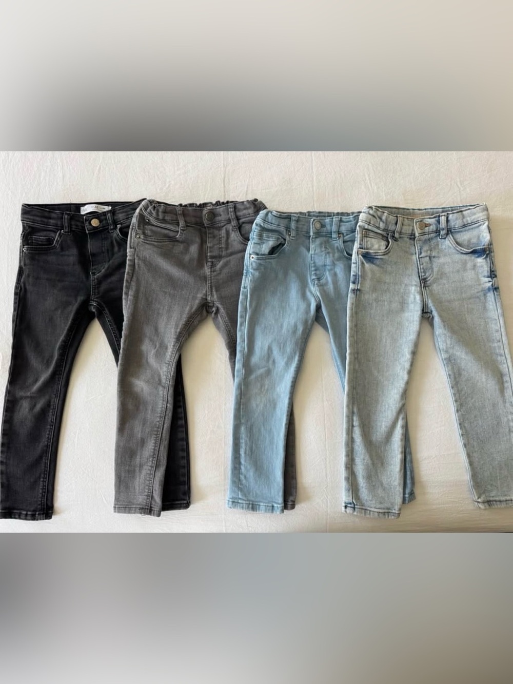 Zara Toddler Boys Skinny Jeans - set of 4
